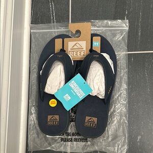 Reef Navy Flip Flops
